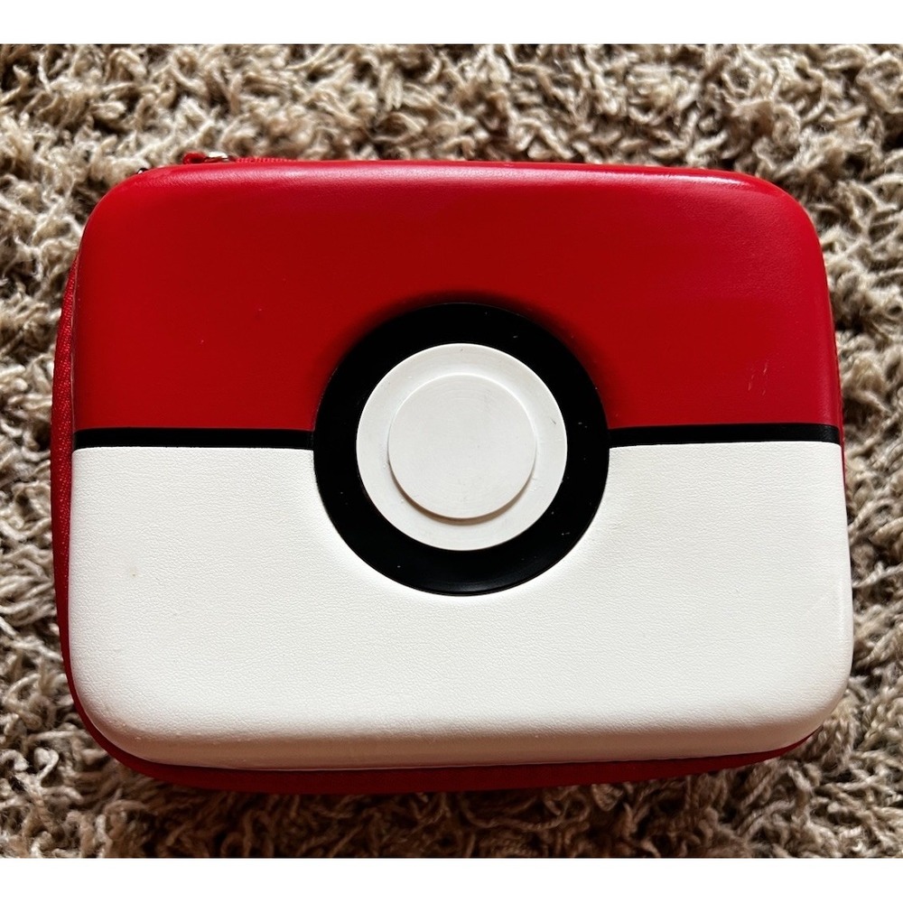 Pokemon Hard Case 5.5"x 4.5"x 2.5" Carrying PTCG Trading Cards